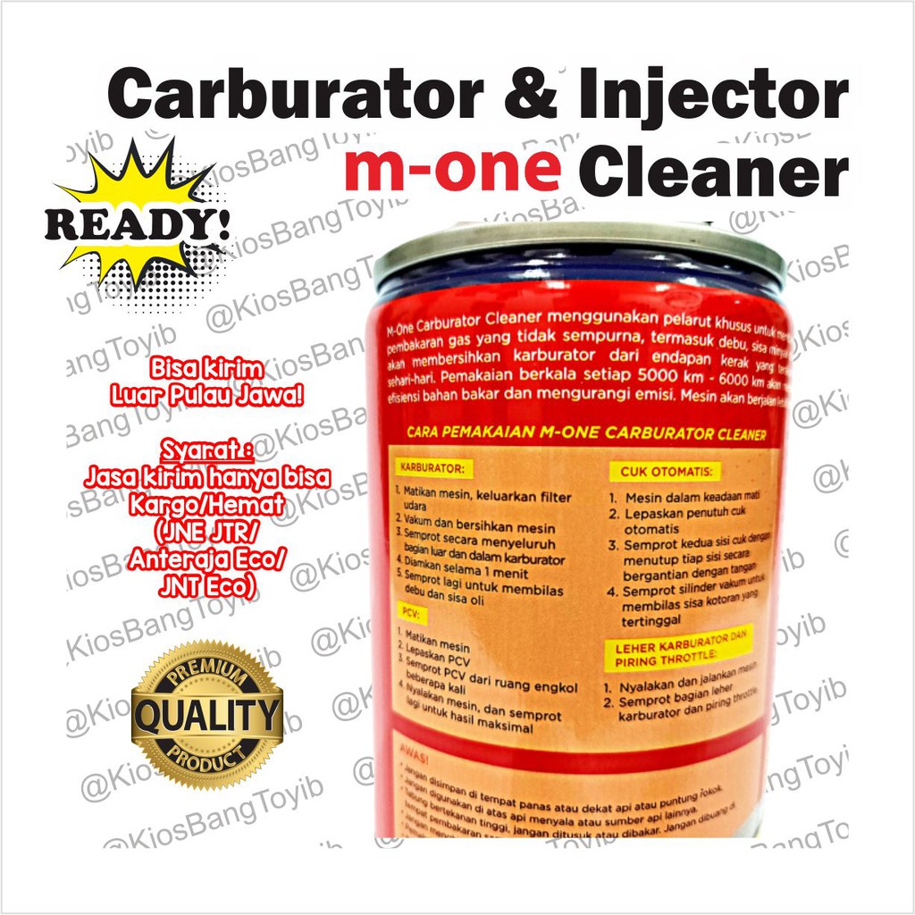 Carburator/Karburator Carbu Injector Cleaner 500mL Semua Kendaraan (Pembersih Karburator)