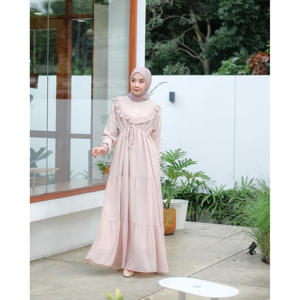 100% REALPICT syarla dress terbaru // harga promo bahan ceruty babydoll