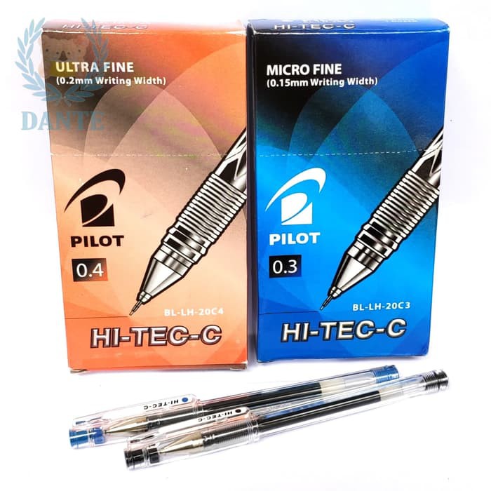 

Terbaru pulpen Pilot Hi Tec - C - hitam 0.3 Spesial