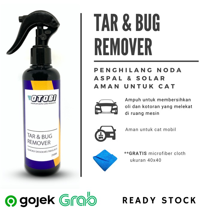 Tar &amp; Bug Remover Otobi Penghilang Noda Aspal Solar Getah Serangga Kotoran