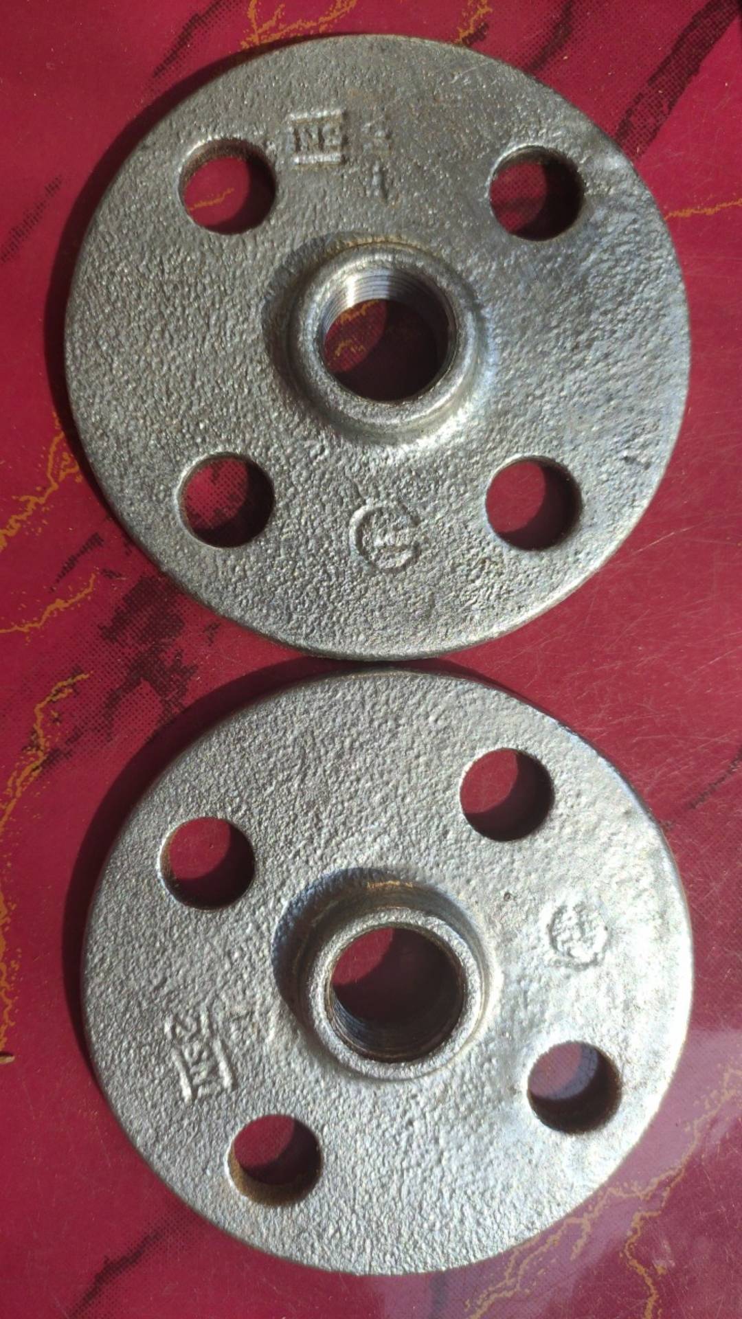 Flange Drat Galvanis Besi D. 1/2 Bspt (g)