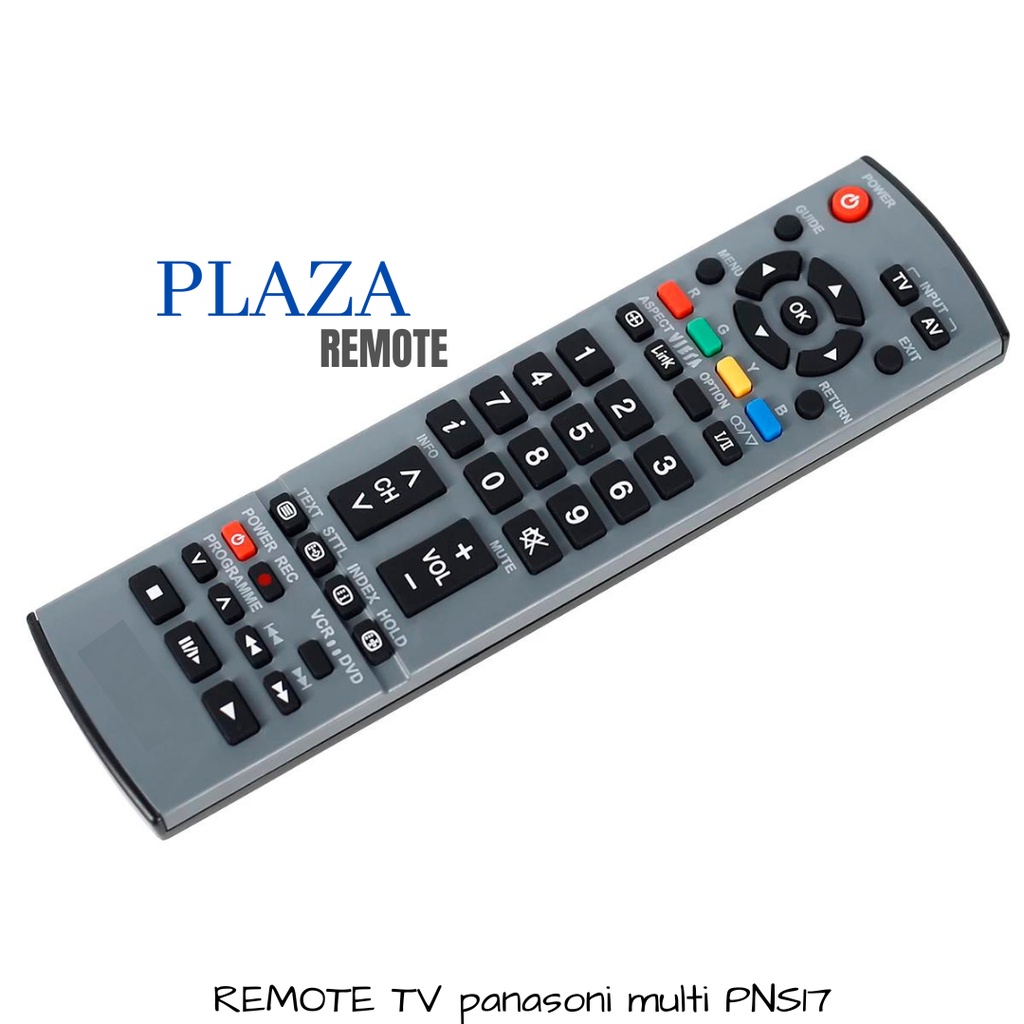 REMOTE TV LCD LED SMART PANASONI VIERRA MULTIFUNGSI TANPA SETTING