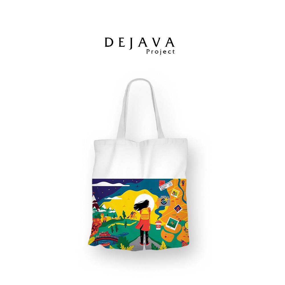 TERBARU TOTEBAG KANVAS ORIGINAL DEJAVA TOTEBAG KANVAS TERBAIK