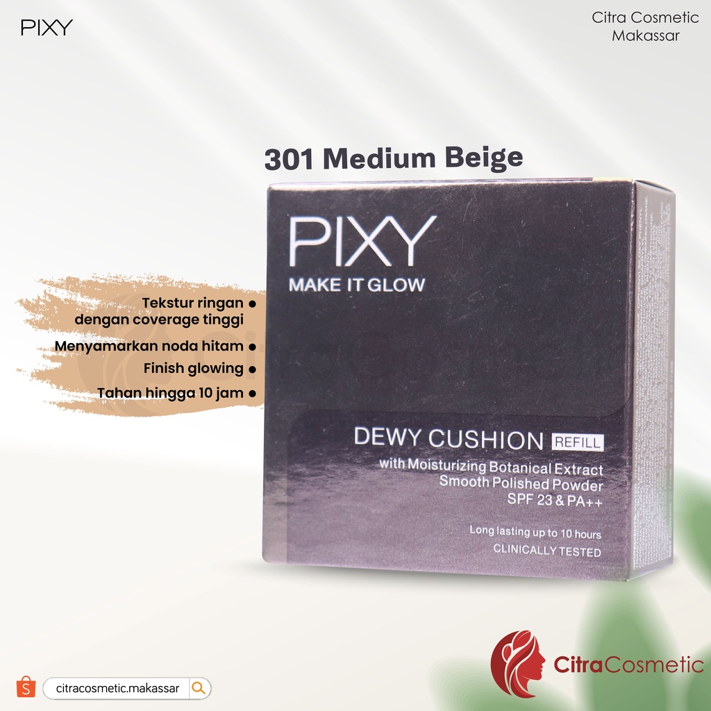 Pixy Make It Glow Dewy Cushion Refill Series Beige 15G