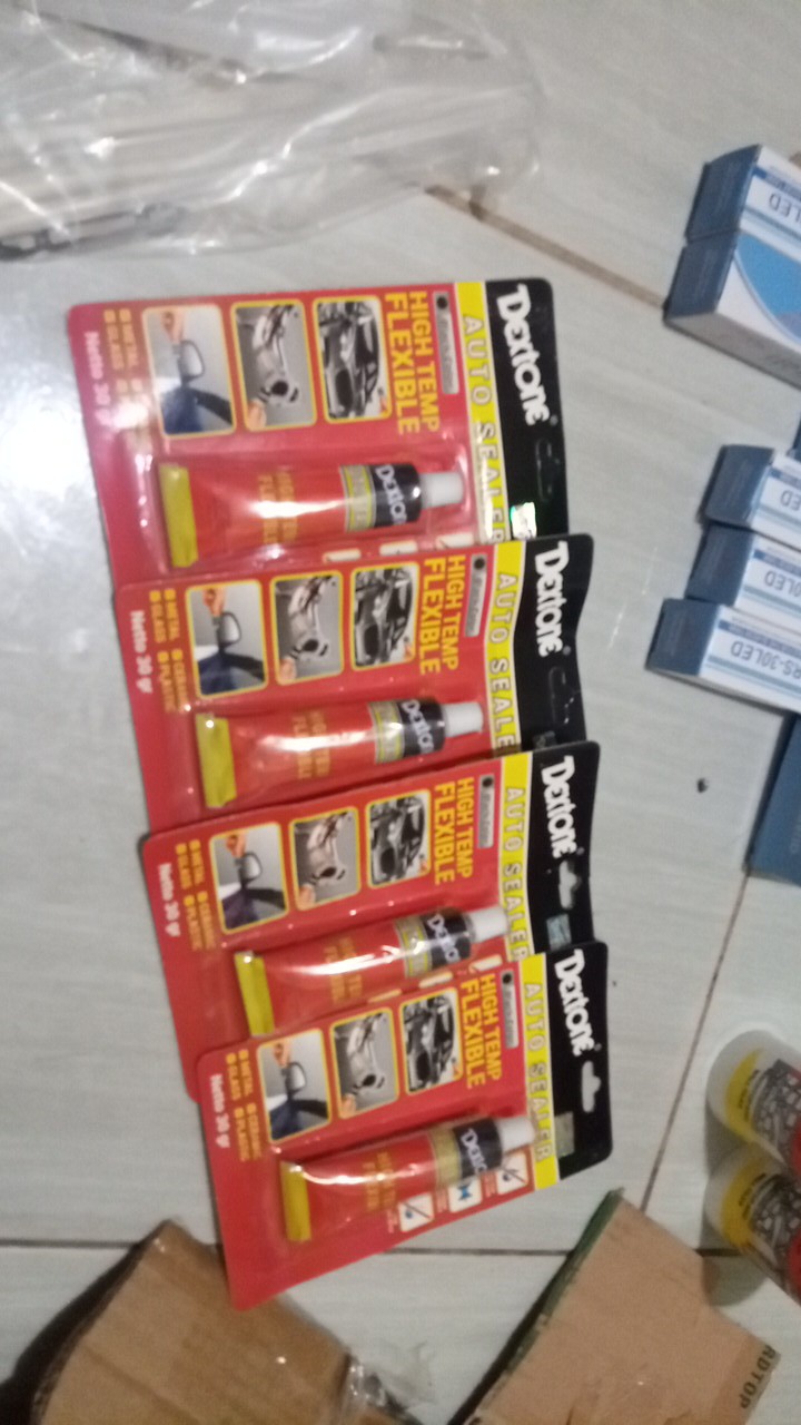 Dextone Lem Silicone Sealant 30g Lem Kaca Silicone Rubber Silen Kecil Serbaguna Infj
