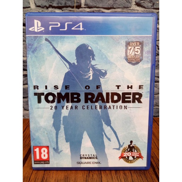 BD PS4 Rise Of The Tomb Raider Game CD Kaset Bluray Playstation4