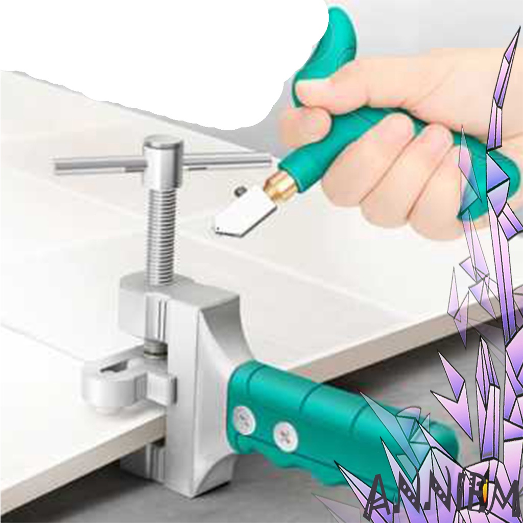 

Pisau Pemotong Kaca Glass Diamond Kayu Cutter Tile Meteran Multifungsi Handheld