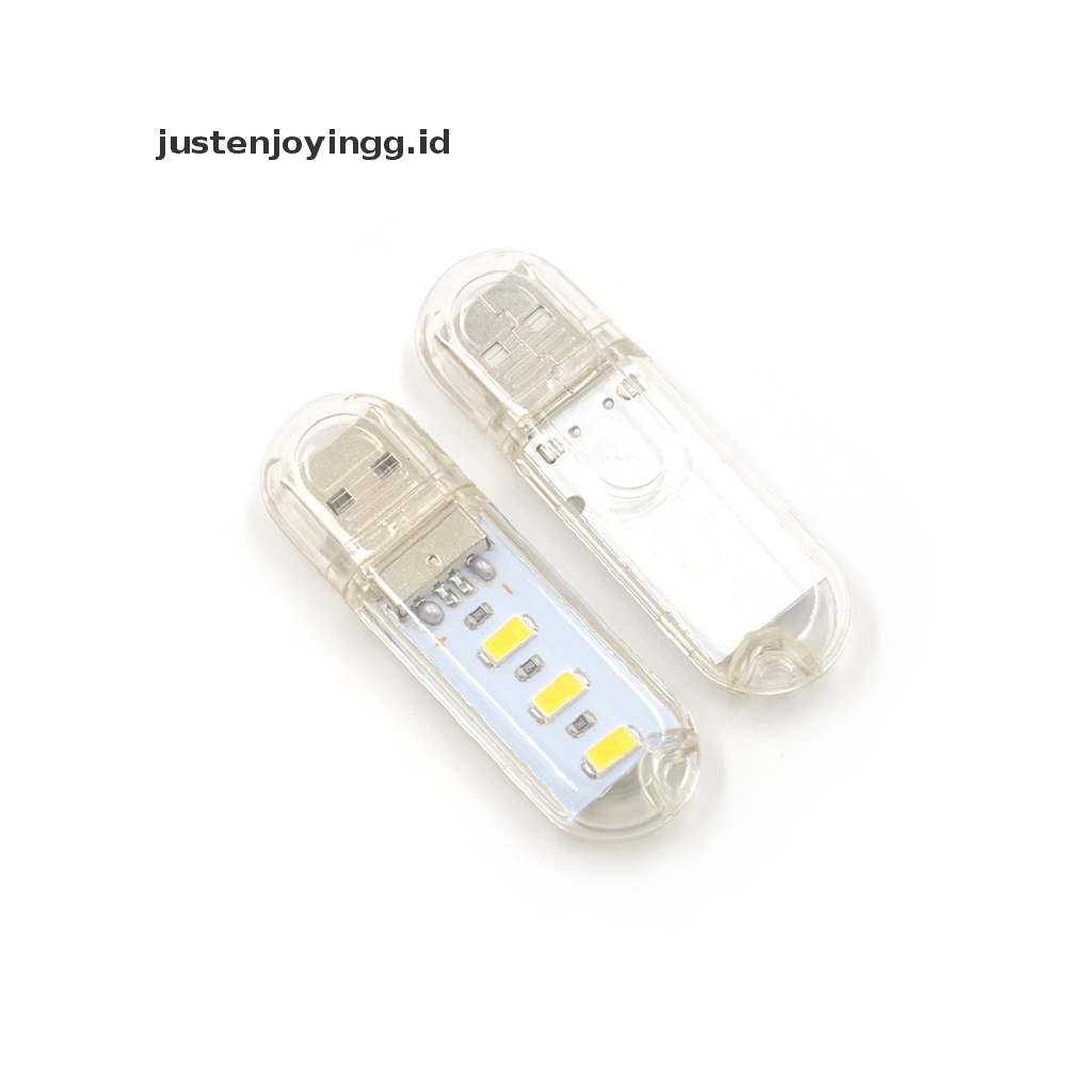 / / Justenjoyingg.id / Lampu Bohlam LED Mini USB Untuk Camping / Membaca / Laptop / Komputer