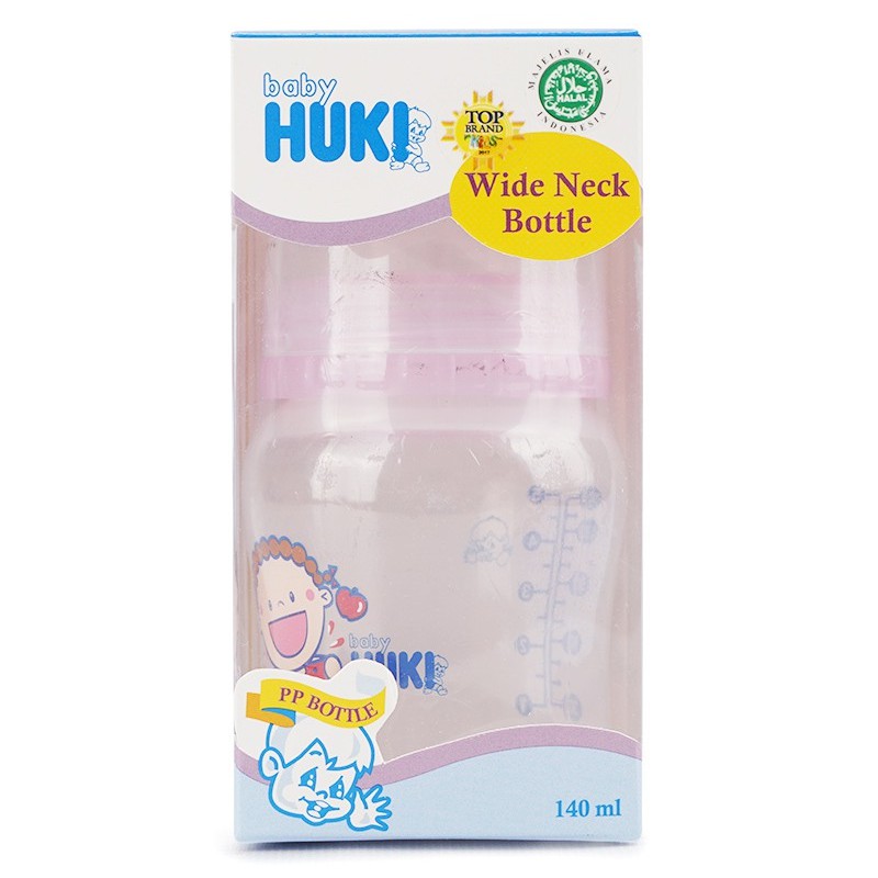 botol susu huki wide neck 140ml dan 230ml