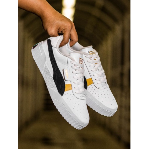puma cali white gold