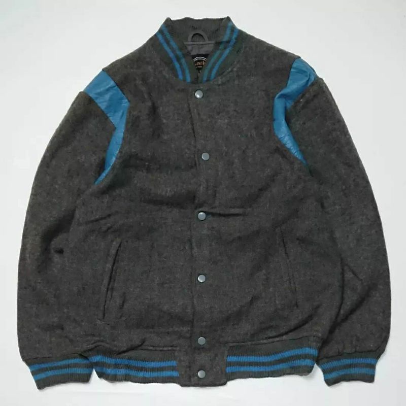 UPDATE LAGI !!!! (GRATIS ONGKIR & COD) thrift Vintage puffer brand windbreaker flight Corduroy second harrington tartan jaket second racing varsity-836 L (67x58)