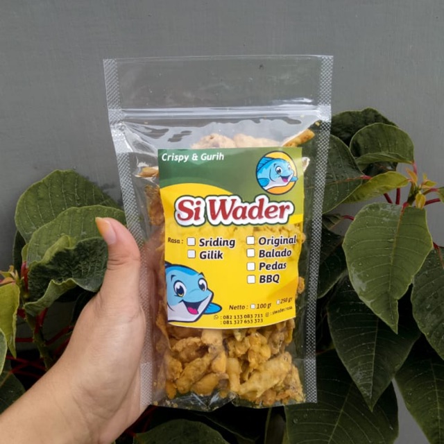 

Si Wader Crispy 100gr dan 250gr