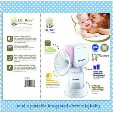 IQ Baby Manual Breast Pump Mini and Portable Integrated Pompa Asi