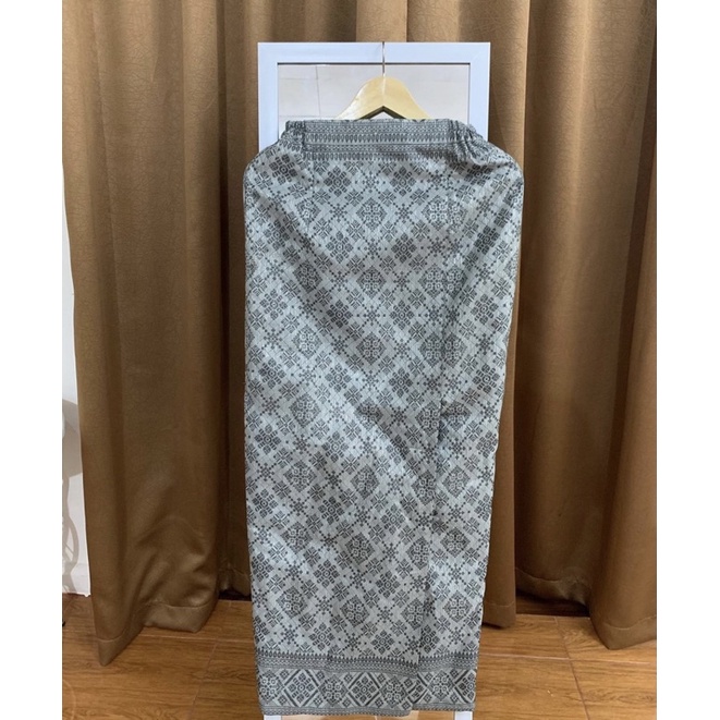 Preloved Rok Songket - Silver