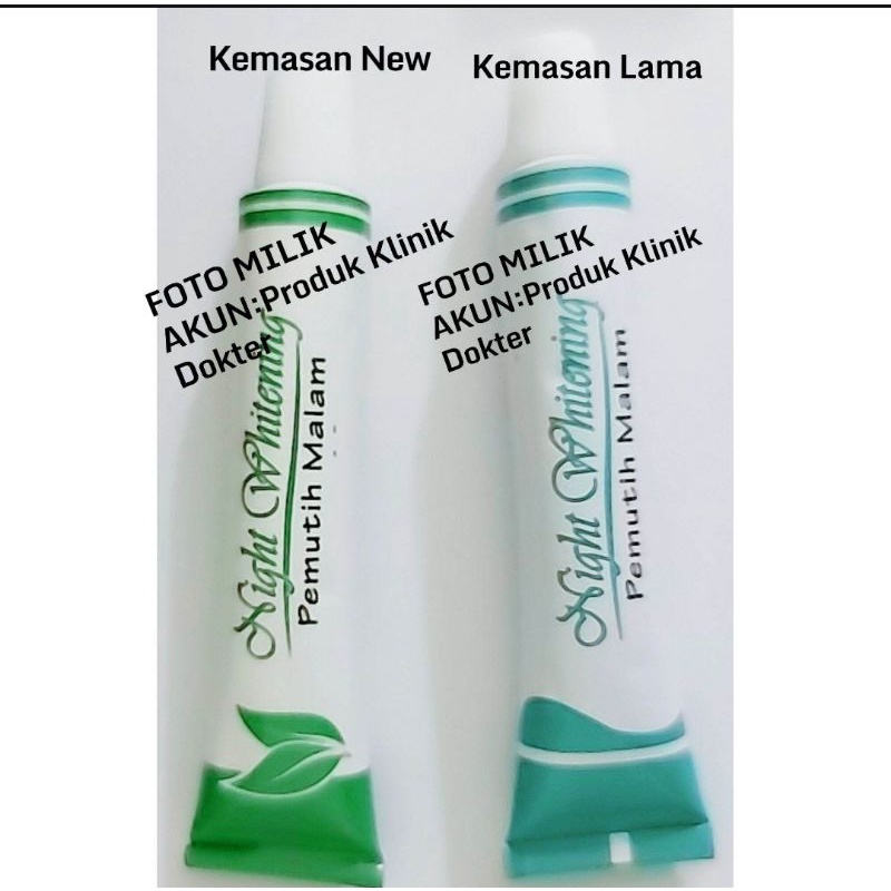 Night whitening Salep flek hitam