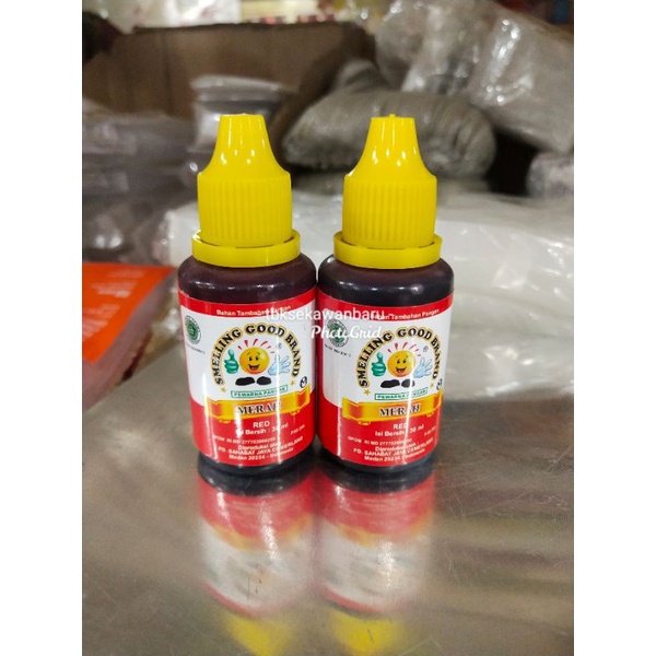 

Pewarna Makanan Cair Smelling Good (MERAH)
