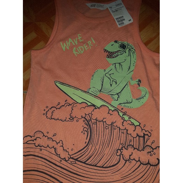 Singlet Anak H&amp;M Wave Rider Orange