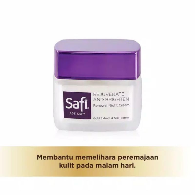 Safi Age Defy Renewal Night Cream 25gr