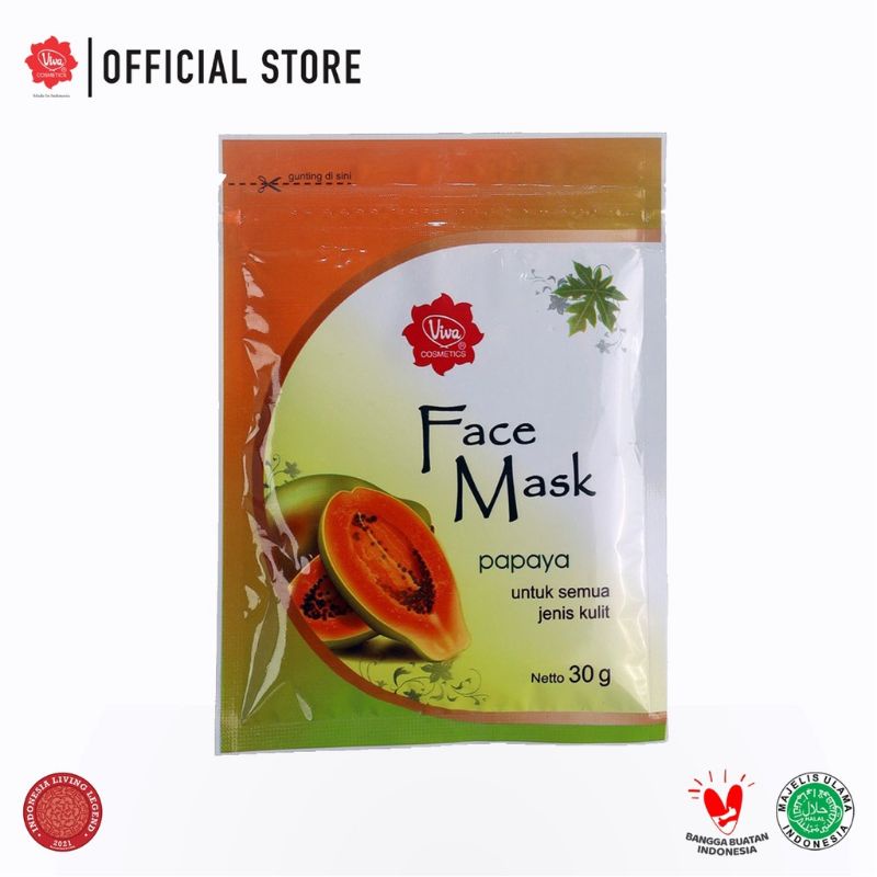 Viva Face Mask 30g (Masker Bubuk Sachet)