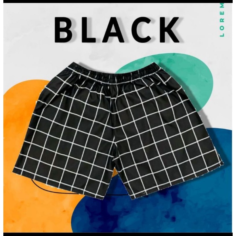 TERBARU celana boxer tartan pria