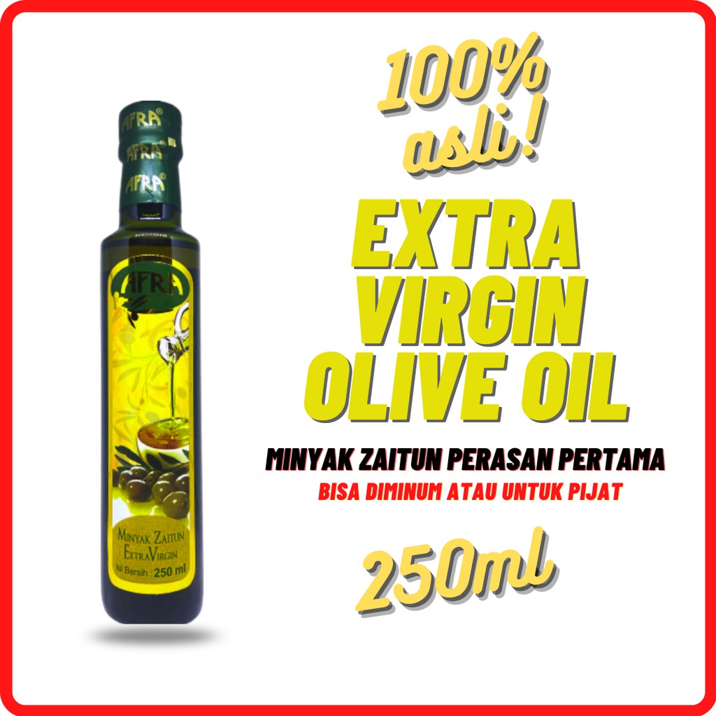 

Extra Virgin Olive Oil Minyak Zaitun Jaitun Asli Tanpa Campuran 250ml
