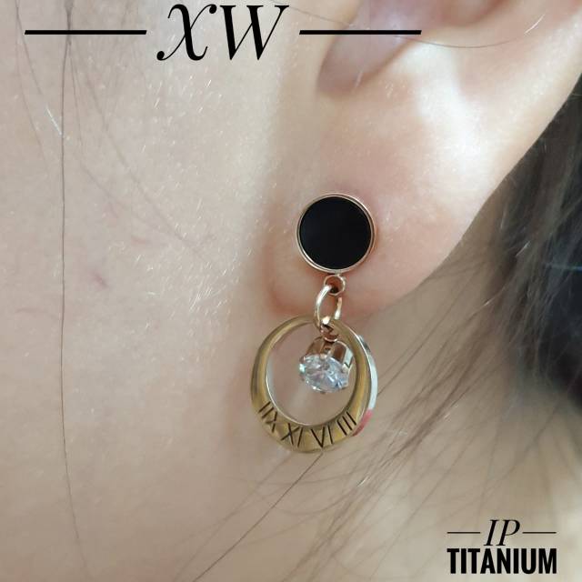 Anting Titanium Romawi E14033