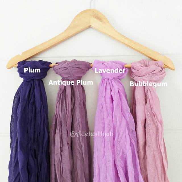 Pashmina Kusut / Pashmina Wrinkle / Pashmina Rawis Kusut