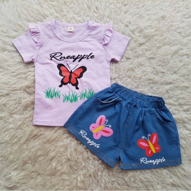 baju bayi import butterfly