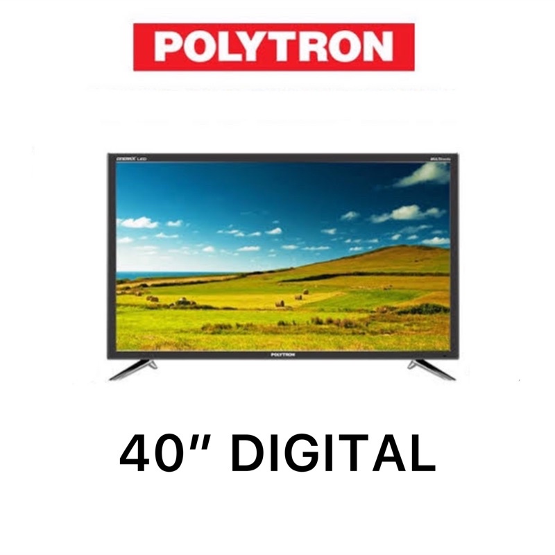 TV LED POLYTRON 40" Inch DIGITAL TERBARU PROMO MURAH