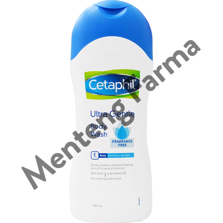 Cetaphil Ultra Gentle Body Wash 500 mL | Pembersih dan Pelembab Tubuh