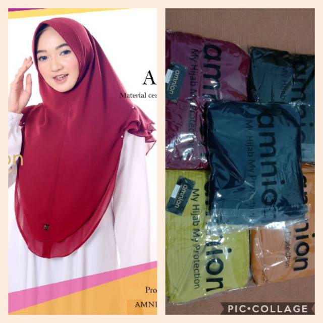 Khimar Ainun Amnion Hijab