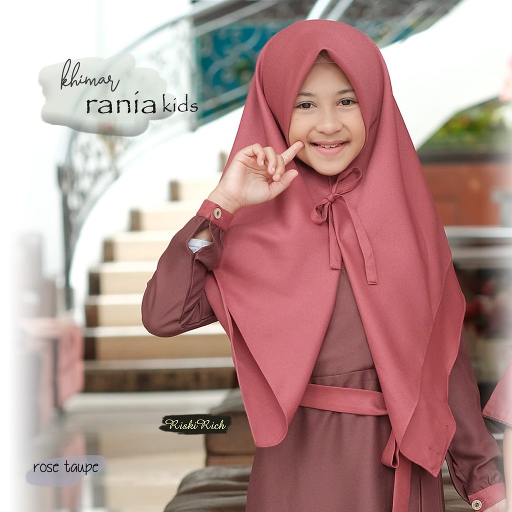 RANIA Jilbab Instan Anak By Riskirich