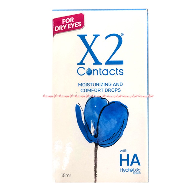 X2 Contact Moisturizing And Comfort Drop For Eyes Tetes Softlense 15ml