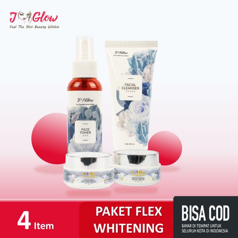 jglow skincare paket flek whitening / j-glow paket flek / j glow paket flek / cream jglow paket flek