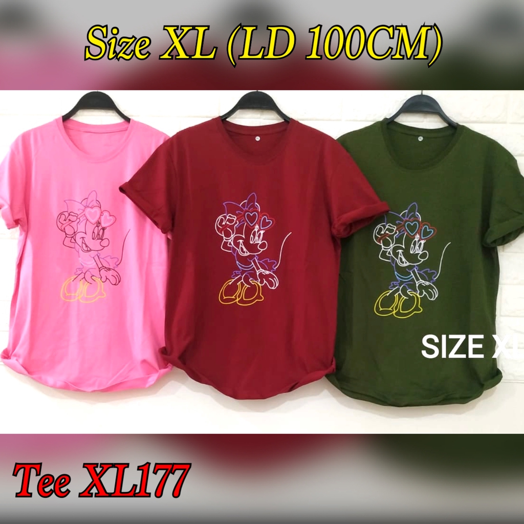 T-Shirt Tumblr WARNA XL / Tumbler Tee WARNA XL / Kaos Murah Kualitas Bagus / XL WARNA PART 5