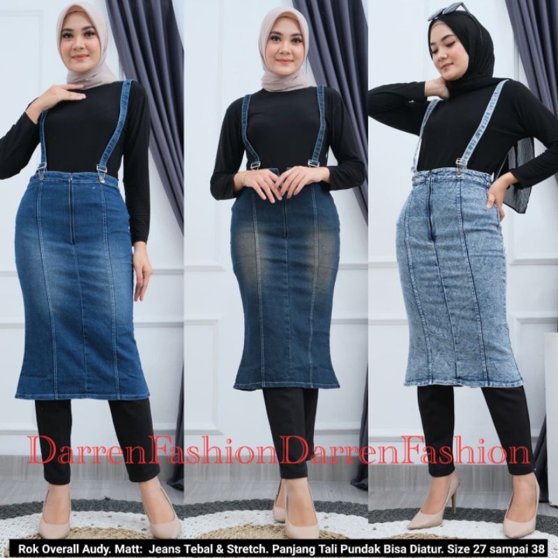 Rok Jeans Overall Audy Premium