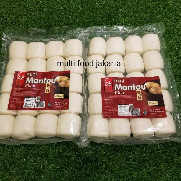 

[49] Mantau edo mini plain frozen isi 20 RI49 ➔
