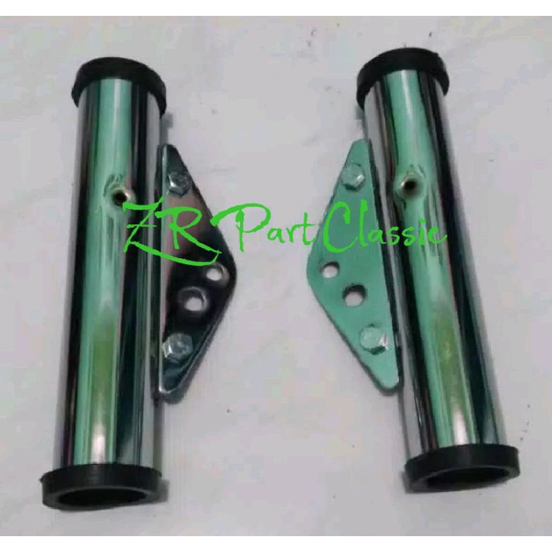 Brecket bracket pangkon dudukan lampu pesek CB, GL, MEGA PRO, TIGER, TIGER REVO