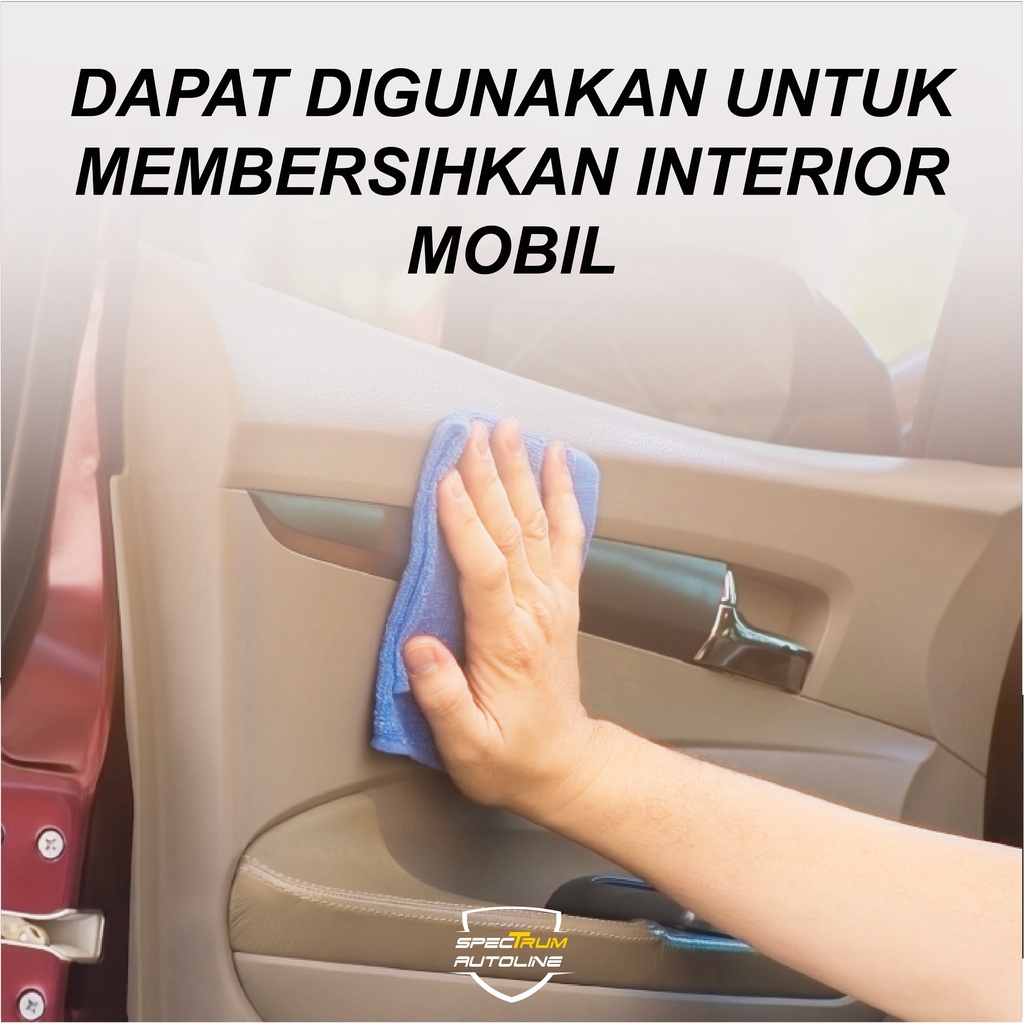 LAP MICROFIBER CLOTH PREMIUM TEBAL HALUS SERBAGUNA KAIN LAP MOBIL MOTOR