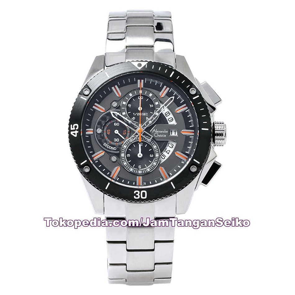 Jam Tangan Pria Alexandre Christie AC 6465 MC BTBGR Original Stainless