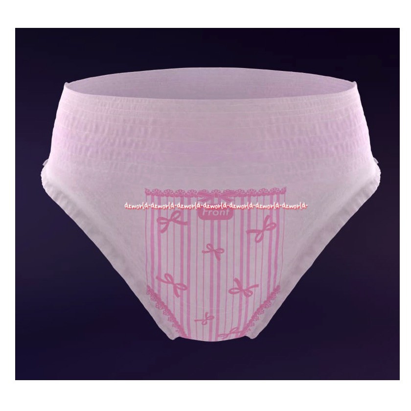 Softex Celana Menstruasi isi 2pcs Pembalut Celana Wanita Softek Panty Panties Mens Men Pantyhouse