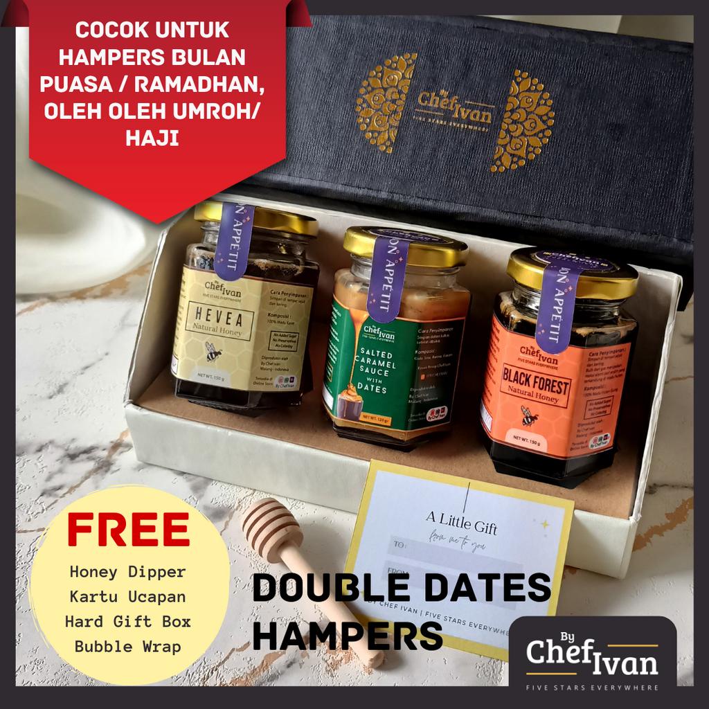

Double Honey Dates Hampers Madu dan Selai Kurma Parcel Sehat Gift Set by Chef Ivan