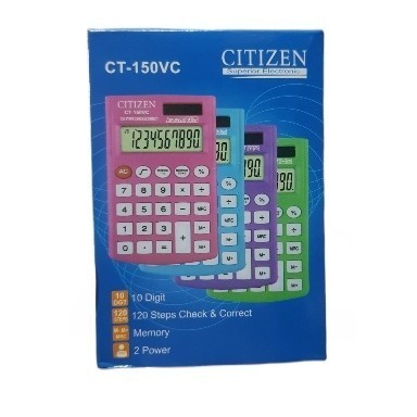 Kalkulator Saku 10 Digit Citizen CT 150V Mini Check N Correct | distshop