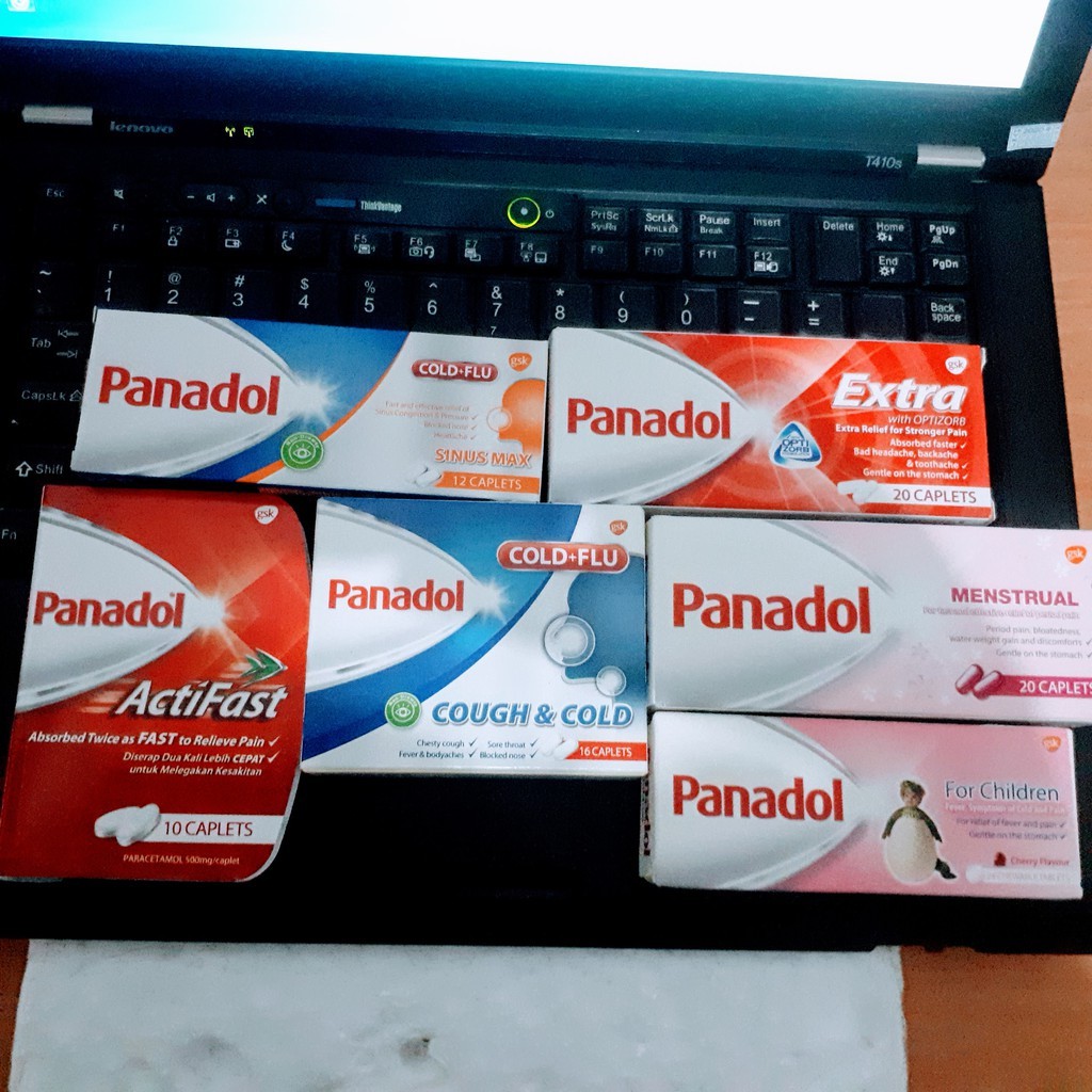 Panadol Singapore/Panadol Actifast/Panadol Anak/ANEKA PANADOL IMPORTED SINGAPORE