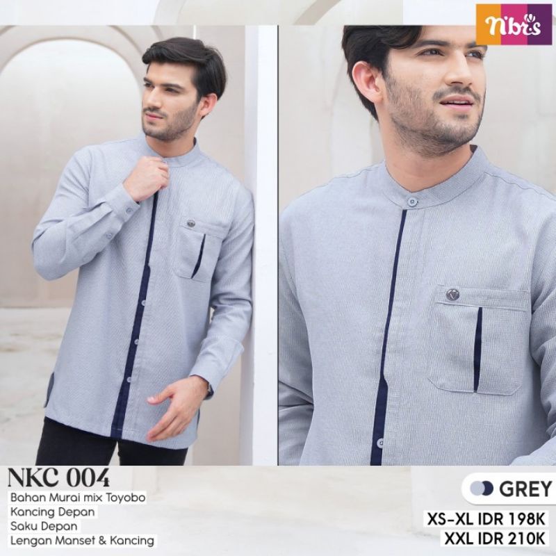 BAJU KOKO BRANDED / BAJU KOKO PALING LARIS / BAJU KOKO NIBRAS NKC 04