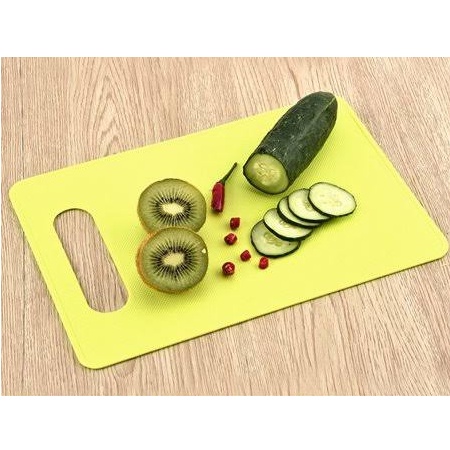 TALENAN PLASTIK 29 X 19 CM NON-SLIP WARNA WARNI / ALAS PEMOTONG BUAH SAYURAN DAGING ROTI MULTIFUNGSI / SLIM CUTTING BOARD CHOPPING PAPAN TATAKAN PLASTIC FOOD GRADE SERBAGUNA