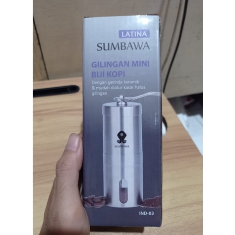 Hand Grinder LATINA Sumbawa V6 Grinder Manual Latina Sumba Mini - Alat Penggiling Kopi Manual