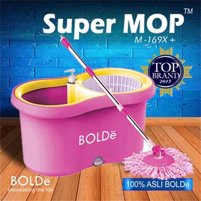 Cuci Gudang (original) Supermop Bolde M169x+ / Alat Pel + Ember QEjDr9fYB7mGD