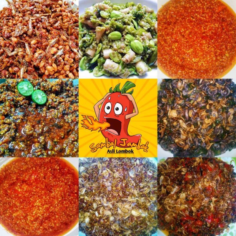 

SAMBAL BELUT / SAMBAL TERI / SAMBAL CUMI IJO / SAMBAL CUMI KERING / SAMBAL GORENG / SAMBAL BAWANG