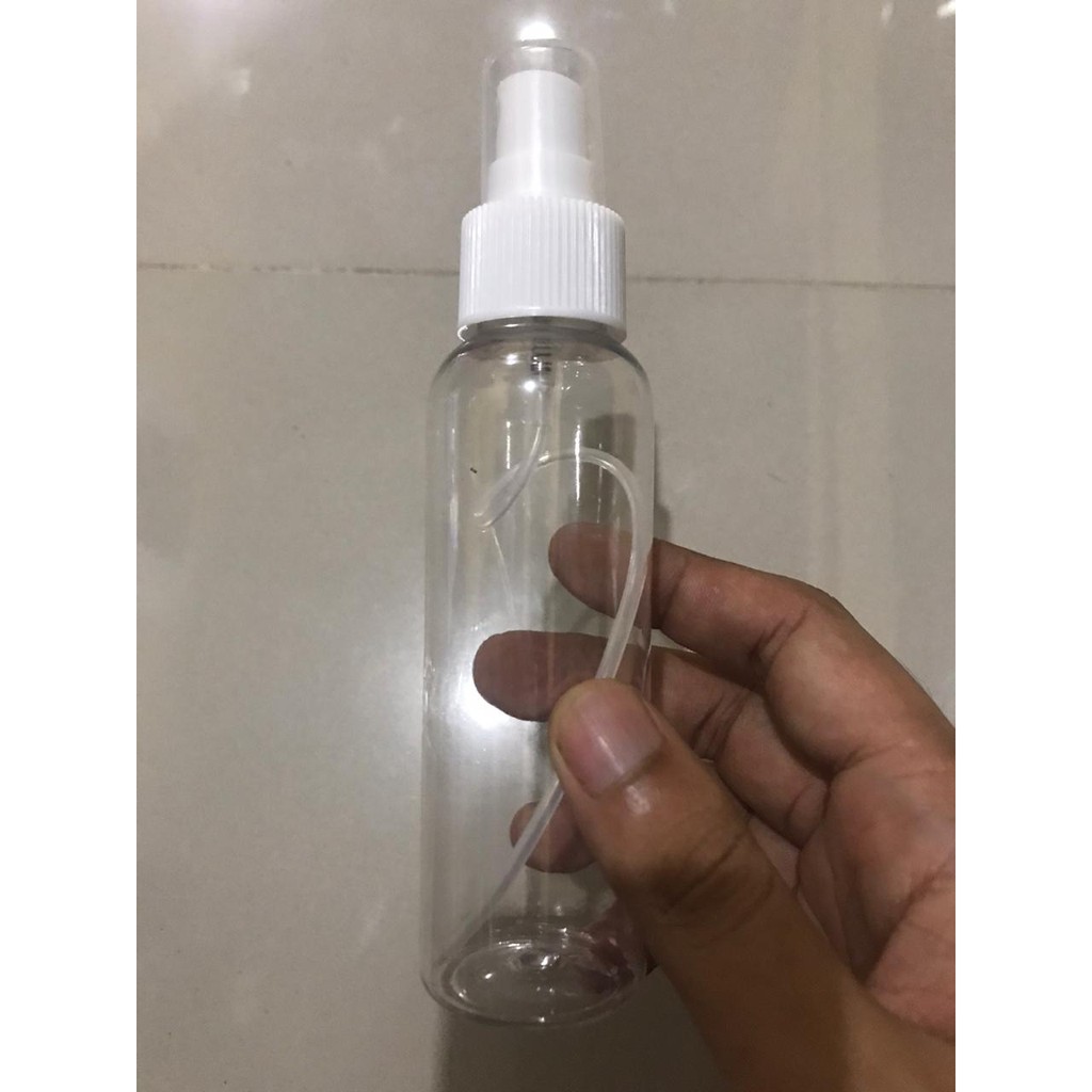 BOTOL SPRAY 100 ML TRANSPARAN MURAH MERIAH